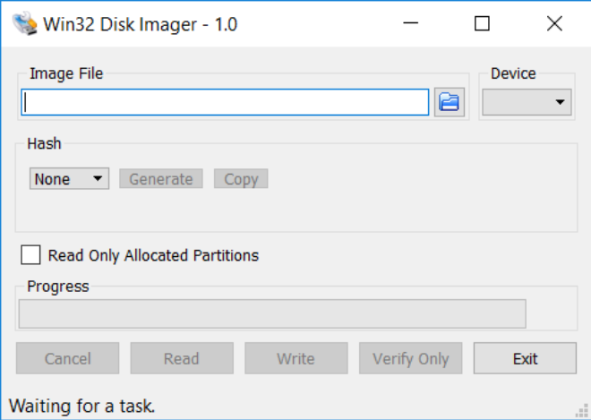 Win32 Disk Imager Portable Version Download